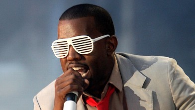 PHOTO: Kanye West performs on stage at the Concert for Diana at Wembley Stadium, July 1, 2007 in London, England.