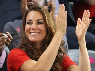 Photos: Kate Cheers On Paralympics Athletes