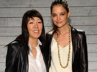 Photos: Katie Holmes' High Fashion Debut