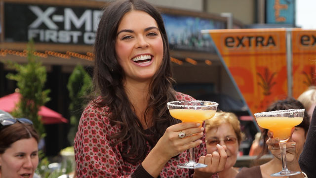 PHOTO: Katie Lee visits at The Grove, June 21, 2011 in Los Angeles, California.