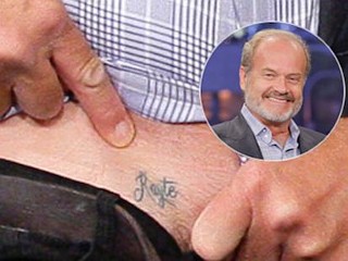 Photos: Kelsey Grammer's Tattoo For New Wife