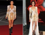 Fashion Battle: Kardashian vs. Saldana