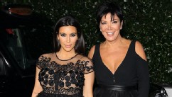 PHOTO: Kim Kardashian and Kris Jenner attend the Topshop Topman LA Opening Party held at Cecconi's Restaurant on Feb. 13, 2013 in Los Angeles.
