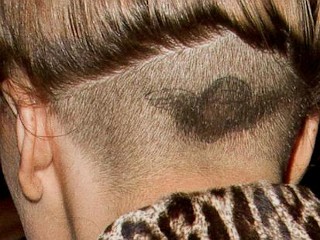 Photos: Lady Gaga's Head Tattoo