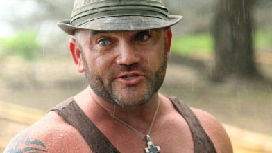 PHOTO: Russell Hantz, currently living in Dayton, TX, during the first episode of Survivor: Redemption Island.