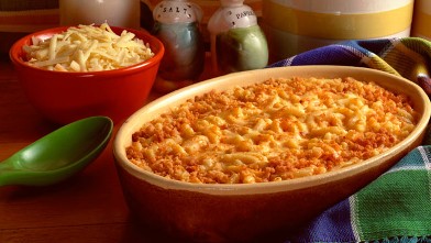 PHOTO: Macaroni and cheese is shown.
