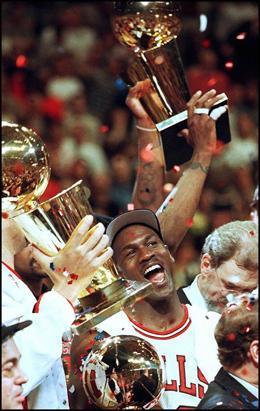 jordan michael years through trophies championship nba bulls