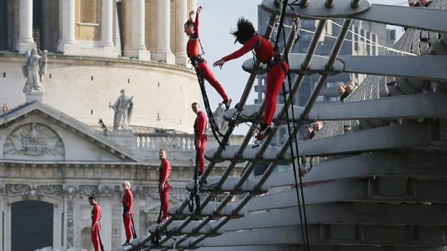 Streb Company Pre-Olympic Performance Art