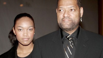 PHOTO: Laurence Fishburne and his daughter Montana arrive at the National Dream Gala to celebrate the Martin Luther King Jr. Memorial groundbreaking Nov. 13, 2006 in Washington, DC.