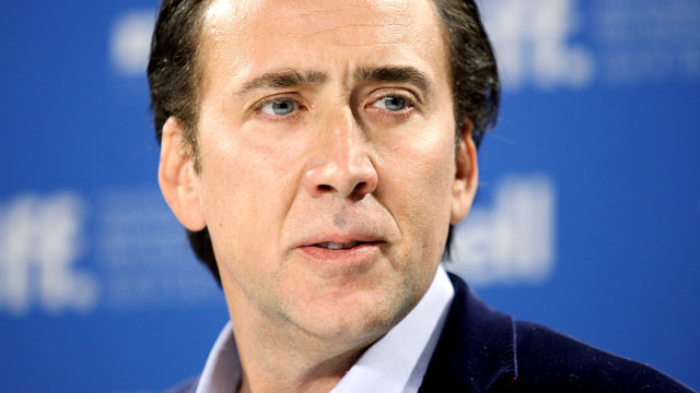 PHOTO: Nicolas Cage attends the 2011 Toronto International Film Festival, in this Sept. 14, 2011 file photo, in Toronto, Canada.