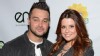Professional baseball player Nick Swisher and actress JoAnna Garcia Swisher attend Celebrities and the EMA Help Green Works Launch New Campaign at Sur Restaurant, Jan. 23, 2013, in Los Angeles.