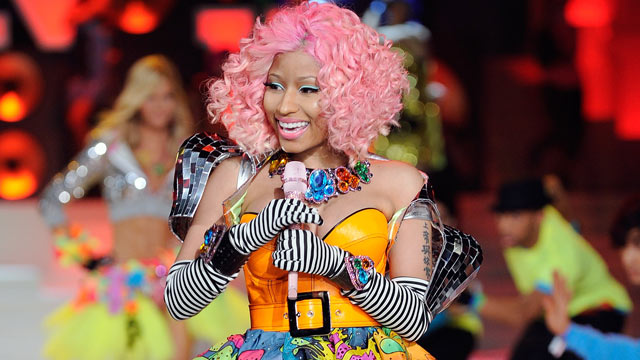 PHOTO: Nicki Minaj performs during the 2011 Victoria's Secret Fashion Show at the Lexington Avenue Armory Nov. 9, 2011 in New York City.