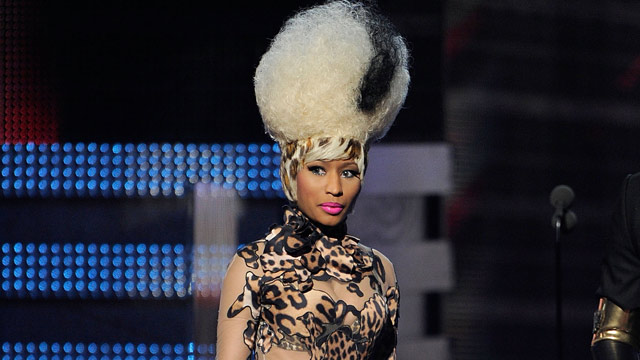PHOTO: Singer Nicki Minaj walks onstage during The 53rd Annual GRAMMY Awards held at Staples Center on February 13, 2011 in Los Angeles, California.