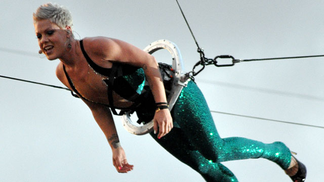 PHOTO: Pink performs during the third and final day of Pink Pop Festival on May 30, 2010 in Landgraaf, Netherlands.