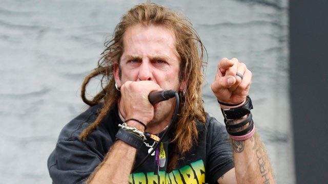 PHOTO: Randy Blythe of Lamb of God performs on stage during Download Festival at Donington Park on June 10, 2012 in Castle Donington, United Kingdom.