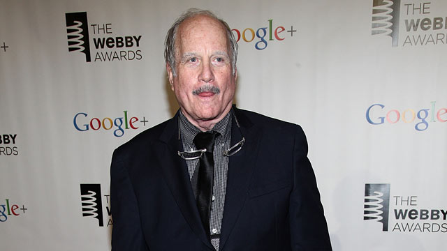 PHOTO: Richard Dreyfuss attends the 16th Annual Webby Awards at Hammerstein Ballroom, May 21, 2012 in New York City.