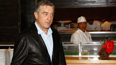 PHOTO: Robert De Niro attends a press conference during the inauguration of his restorant NOBU in this Oct. 25, 2009 file photo in Mexico City, Mexico.