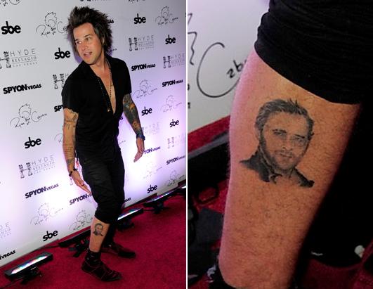Who's Flashing a New Tattoo?