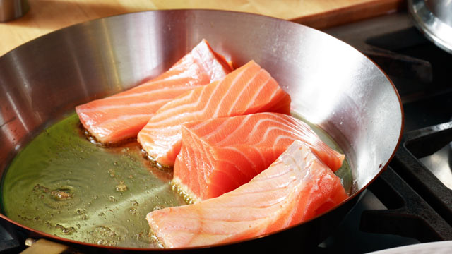 PHOTO: Sara Moulton discusses the easiest way to cook fresh salmon fillets.
