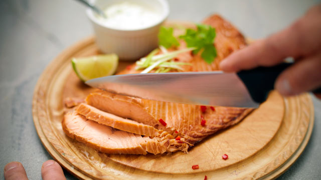 PHOTO: Smoked salmon is shown in this file photo.