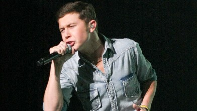 PHOTO: American Idol winner Scotty McCreery performs during the 2011 "American Idols Live!" tour at the Nassau Coliseum in this Aug. 24, 2011 file photo in Uniondale, New York.