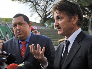 Sean Penn Mourns Death of Hugo Chavez