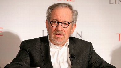 PHOTO: Director Steven Spielberg speaks at TIME's screening of Lincoln and Q & A on October 25, 2012 in New York City.