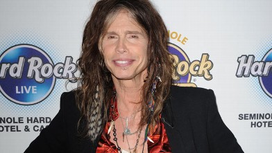 PHOTO: Steven Tyler attends the Bikers Bash at Seminole Hard Rock Hotel on December 7, 2012 in Hollywood, Florida.