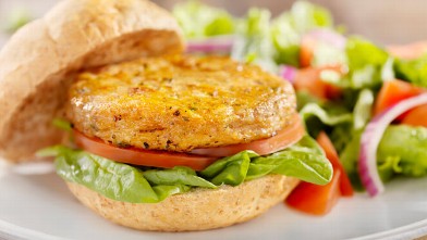 PHOTO: Veggie burger