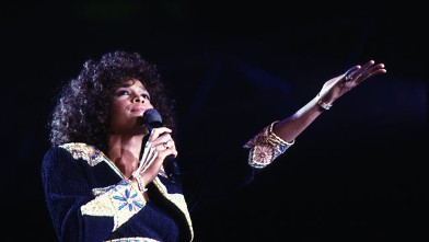PHOTO: Whitney Houston performs in Copenhagen 1988.