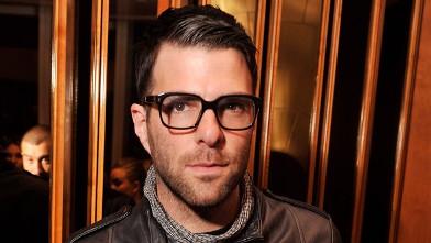 PHOTO: Actor Zachary Quinto attends The Cinema Society & Fox Searchlight With Groundswell Productions Screening Of "Lola Versus" at SVA Theater on June 5, 2012 in New York City.