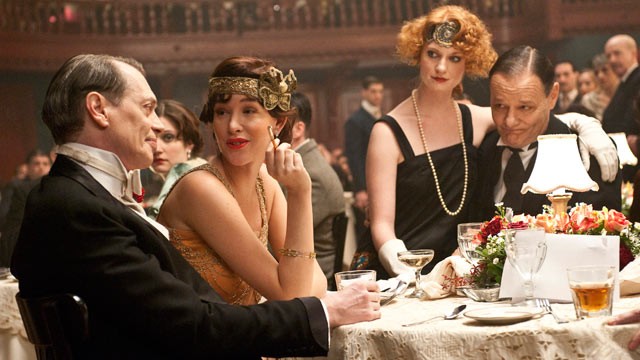 PHOTO: Steve Buscemi and Paz de la Huerta are seen in a scene from the HBO show 'Boardwalk Empire.'
