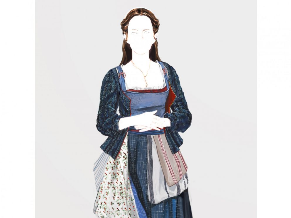 PHOTO: Oscar-winning costume designer Jacqueline Durran created costumes for Belle set in the fairy tale world of 18th century France.