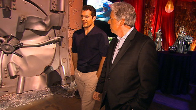 PHOTO: Henry Cavill (left),the 30-year-old, English actor, is the face of Superman in ?Man of Steel.? When he got the call from Zack Syndar that he got the part, Cavil said he was stunned at first. ?I thought, ?Oh my goodness. Im Superman,?? he said. ?An