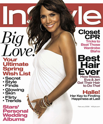 Celebrity Magazines on Pregnant Celebs On Magazine Covers