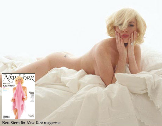 marilyn monroe death. Lohan as Marilyn Monroe