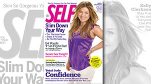Kelly Clarkson: Skinny and Svelte on Cover of Self, Thanks to Airbrushing