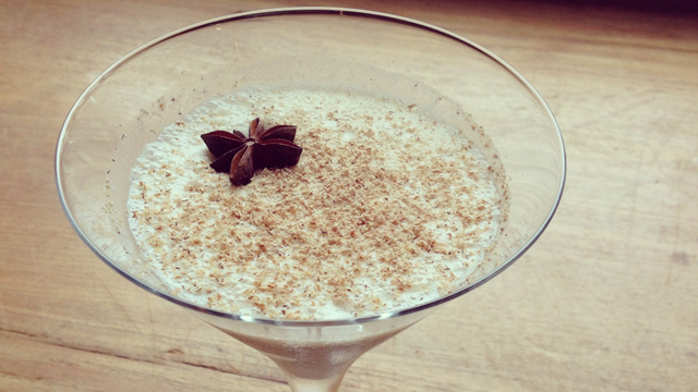 PHOTO: Lucy Restaurant and bar's "The Nogg Father" cocktail is shown here.