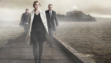 PHOTO: The FOX drama "Alcatraz" follows Sarah Jones (C), Sam Neill (R) and Jorge Garcia (L) as they investigate the shocking reappearance of Alcatraz's most notorious prisoners, 50 years after they vanished.