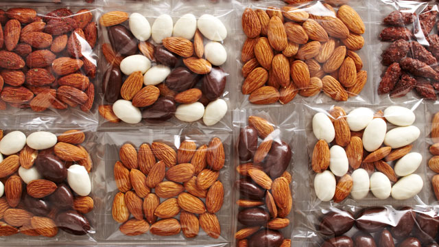 PHOTO: California almonds are shown here.