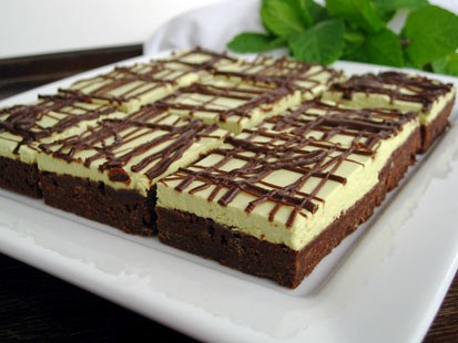 PHOTO: Chef Amy Greens chocolate mint brownies are shown here.