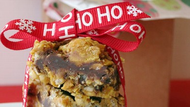 PHOTO: Chef Amy Green's no-bake crunchy peanut butter bars are shown here.