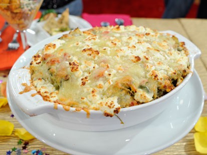 PHOTO: Kelsey Nixons "Argo"choke and red pepper dip is shown here.