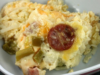 PHOTO: Stephanie ODeas slow cooker breakfast casserole is shown.