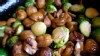 PHOTO: Karen Pickus' chestnuts and brussels sprouts are shown here.