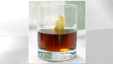 PHOTO: The Cognac Sazerac cocktail is shown here.