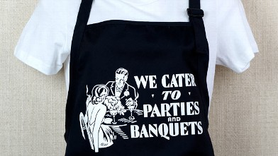 PHOTO: Cool Culinaria offers vintage menus and aprons on their website.