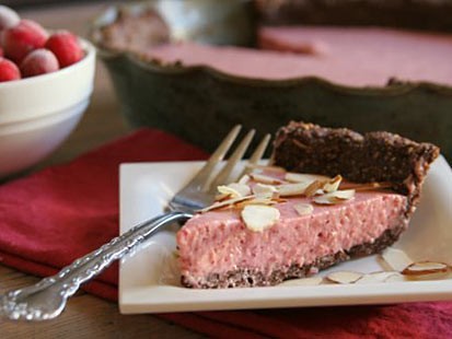 Hallie Klecker's gluten-free cranberry mousse.