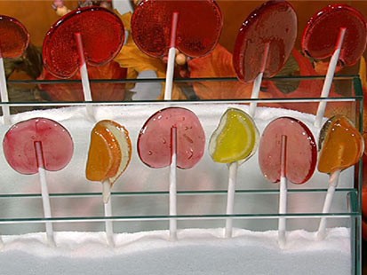 Daphne Oz's lollipops.