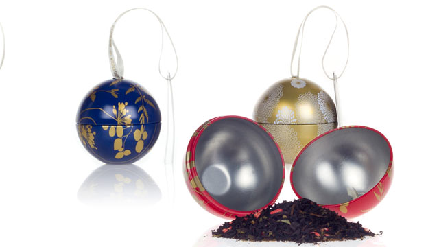 PHOTO: The David's Tea ornaments are shown here.